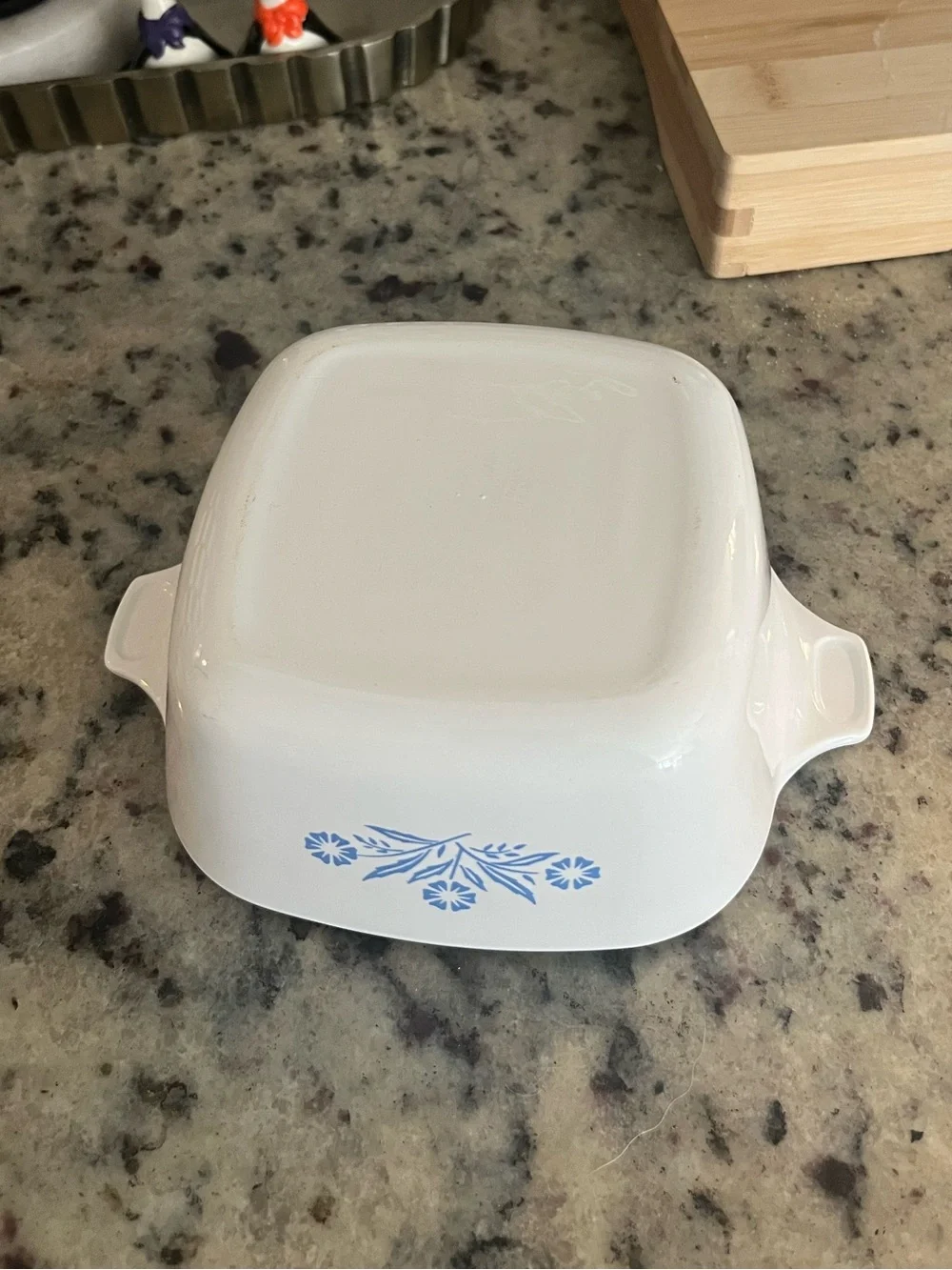 CorningWare “Blue Cornflower” Casserole Dish